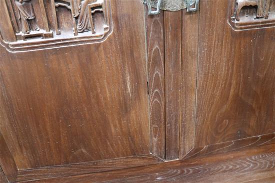 A Chinese cabinet on stand, 95cm